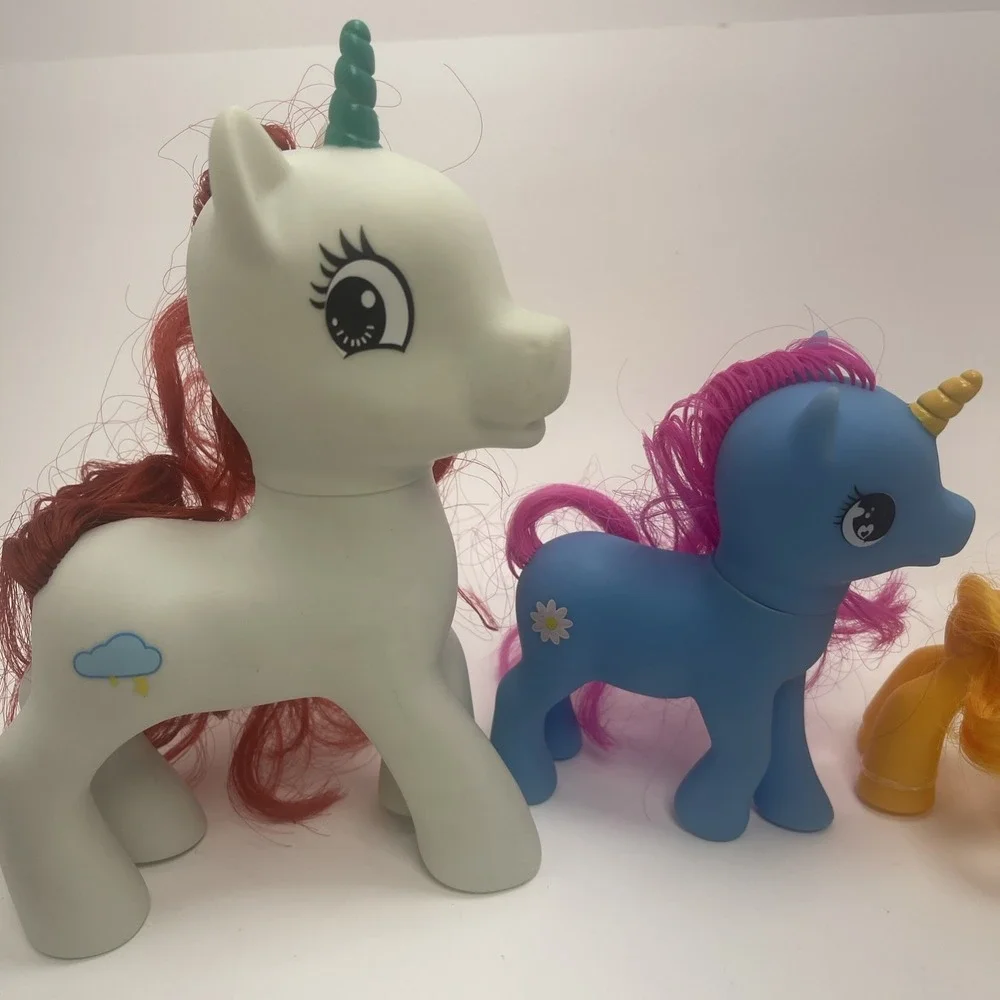 My Little Pony Gen 3 Pink Fluttershy Fakie Gi-Go G1 Wonder Pony land Lots of 9